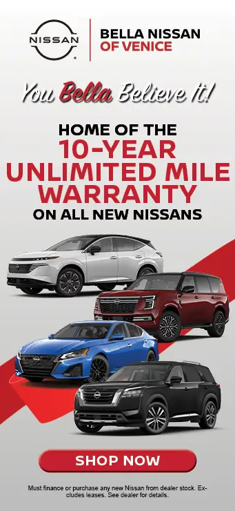 Home of The 10 Year Unlimited Mile Warranty